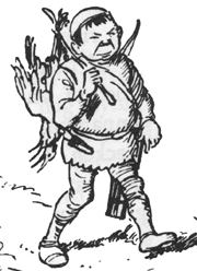 Gorbo the Snerg, from the book 'The Marvelous Land of Snergs'